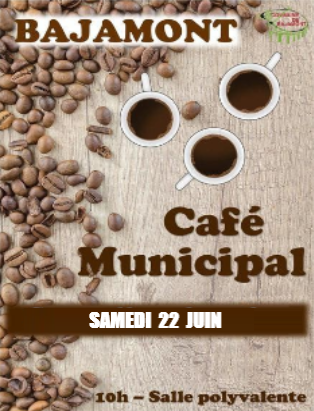 Café Municipal Samedi 22 juin