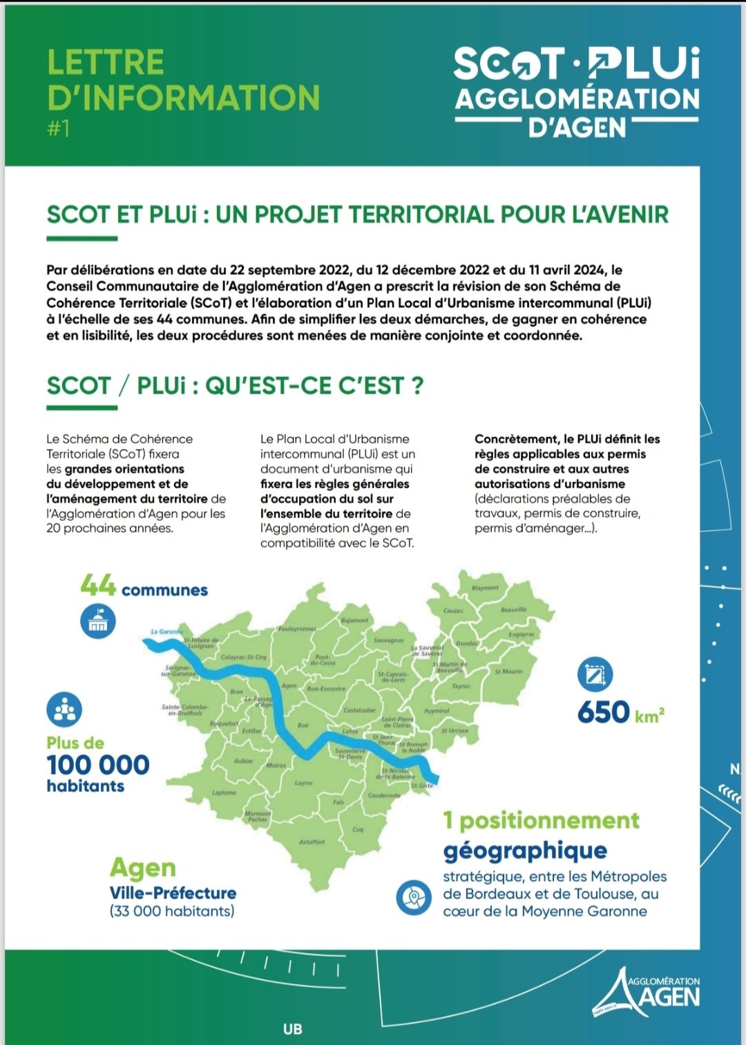 Lettre d’information SCoT PLUi